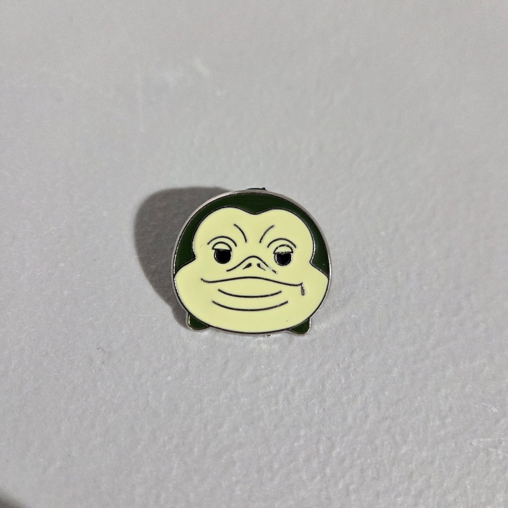 Disney Enamel Pin Unisex Small Green Jabba the Hutt Star Wars Tsum Tsum 2016